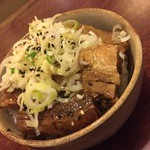 富山ブラックラーメンだらんま - チャーシューご飯