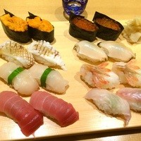 すし屋の根がみ - すし盛合せ