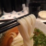 極浄うどん うだま - しっかりした太麺　※2015年9月