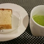 オステリアラリベラ - フォカッチャとスープ