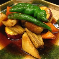 野菜の生姜焼き