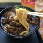 元祖 どきどきうどん  - 麺は煮込みうどん風。