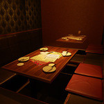 魚とワイン DAMONDE - 掘りごたつテーブル席【4名様】個室