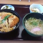 Uchidaya - かつ丼＆小うどんセット