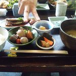 魚山亭 - 魚山亭定食です