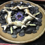 里湯昔話・雄山荘 - 若鮎茶香炉