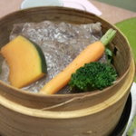 里湯昔話・雄山荘 - 近江牛セイロ蒸し