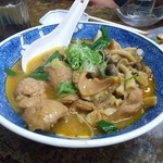 にく友食堂 - 馬モツ煮