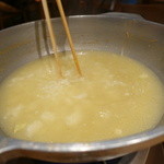 橙 - 雑炊投入！