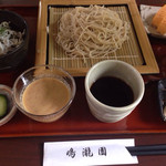 鳴瀧園 ふくろう亭 - お昼のお蕎麦定食