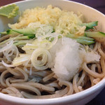 雁喰 - あがり蕎麦３５０円