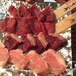 かるびあーの - 赤身三種プラス１品