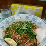 らーめん来来 - 初！さんまーめん！！！熱いです。でも夏でも食べたい！