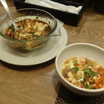 白い麻婆豆腐（取分け後）