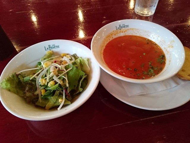 閉店 カフェ ラ ボエム 茶屋町 Cafe La Boheme 大阪梅田 阪急 イタリアン 食べログ
