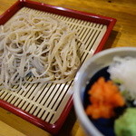 Shokusai Zuichou - 手打ち蕎麦（￥700外税舌触りの良い、専門店でも難しいレベル）