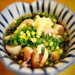 もつ料理 ふか川 - 必須です。酢もつ。