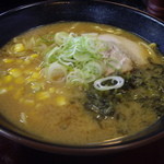 和食処　麻の葉 - 信州味噌ラーメン単品、860円。スープは甘目です。