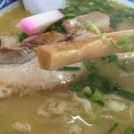 中華そば 虎龍 - メンマは厚切り