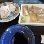 雄心庵 - 蕎麦の刺身