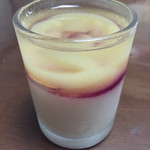 ワイ クニエダ - 2015.8. ヴェリーヌ・ペッシュ・ジャポネ　水まんじゅうを洋菓子にアレンジ