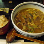 うどんの四國 - 牛肉カレーうどん定食