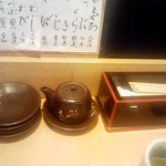 十七代目 紀ノ重 - カウンター席