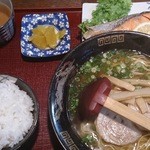 宮浦食堂 - ラーメン定食