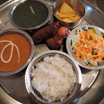 Taj　Tandoor - Ｂセット972円（ランチ）2015年9月5日Taj　Tandoor