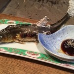 柳家 - 鮎　田楽味噌で