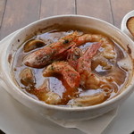 Shrimp and mushroom Ajillo