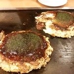 鶴橋風月 - お好み焼き♪出来上がり