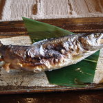 古高山荘　峴山亭 - 山女魚の塩焼き