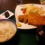 Konnamuraramenkan - とんかつ定食８５０円