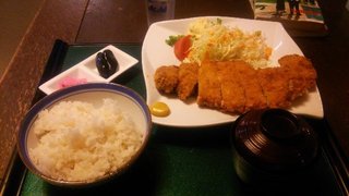 Konnamuraramenkan - とんかつ定食８５０円