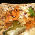 竹ざき - 【5】ヒシガニ(菱蟹) 雲丹 アップ(2015.8月)