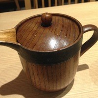 手打ちそば 大石 - そば湯