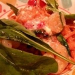 TAVERNA UOKIN - 海老とトマトのリングイネ