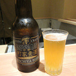 竹ざき - ビールもあります(2015.8月)