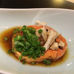 味あら井 - あん肝 松茸合わせ  マリアージュしますねー