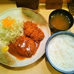 とんかつ醍醐 - 醍醐定食４番