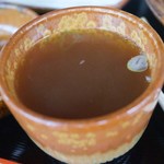 陶里庵 - そば湯