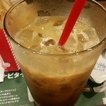 ロッテリア - セットのアイスコーヒー。ちょい苦！