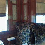 オリエント急行 - 上流階級が座っていたであろう椅子