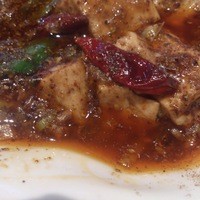 神田 雲林 - ・激辛四川麻婆豆腐定食 麻椒の粉いっぱい