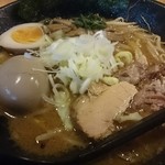 札幌らーめん 静修 - 味噌ラーメン 味玉トッピング 2015/09