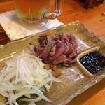 宮崎地鶏 ひなた - モモタタキ