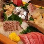 日本料理　　銀扇 - 刺身盛り合わせ