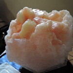 大阪浪花家 - 限定かき氷「エンジェルヒップ」1000円