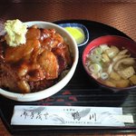 鴨川 - 味噌味豚丼　1,280円